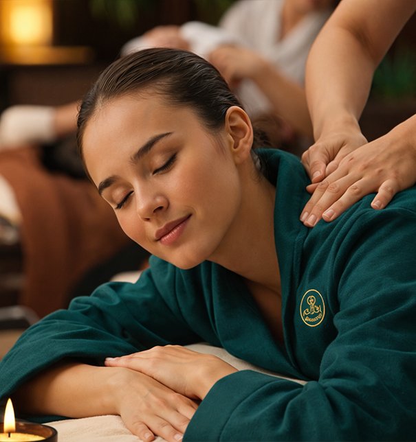 Spa reception and guest support at Ayina Wellness & Spa Sharjah